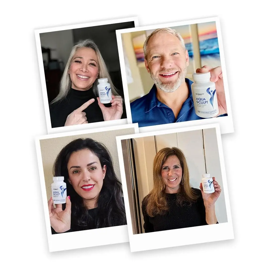 Adults practicing sustainable wellness habits